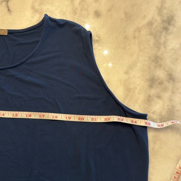 LILLA | P navy straight cut dress with middle seam size Large. NWOT - Picture 5 of 8